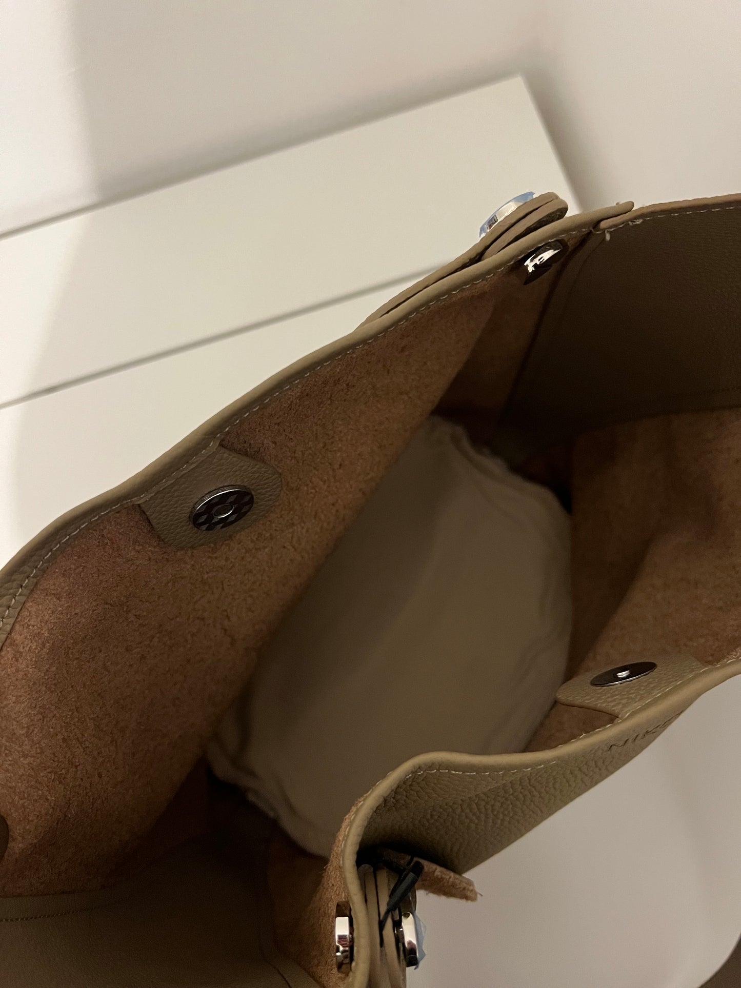 Bucket Bag – Natural Leather – Warm Caramel