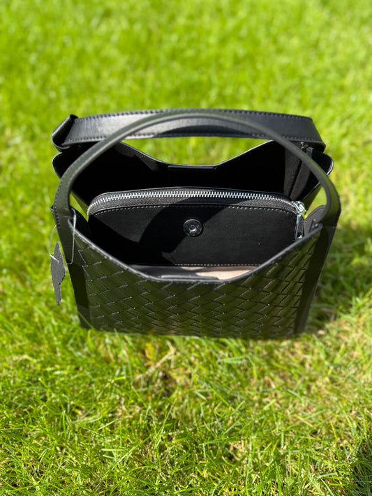 NIKOLÈ Kate Bag – Black | Genuine Leather Handbag