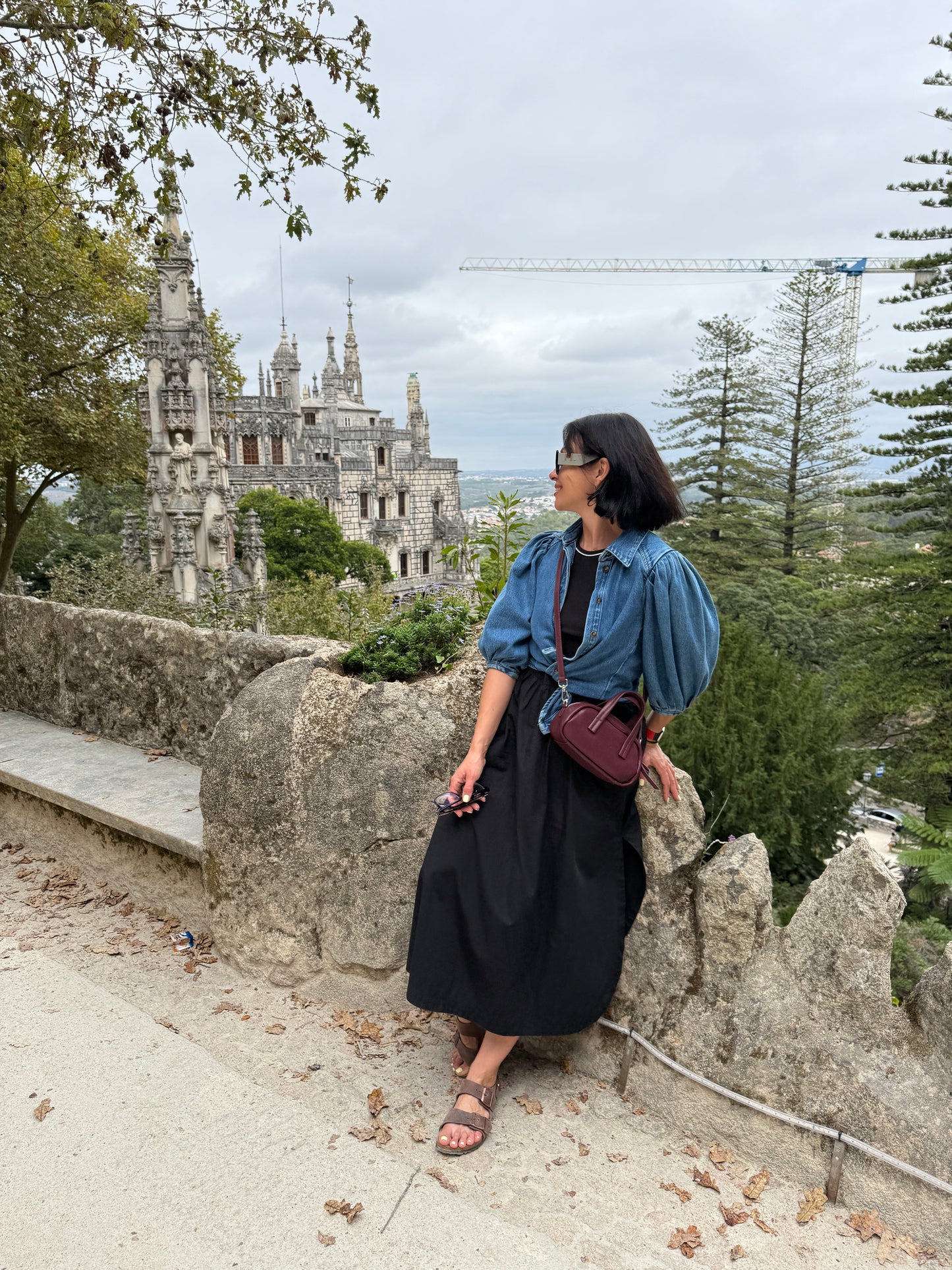 RUBY – Burgundy Genuine Leather Mini Bag