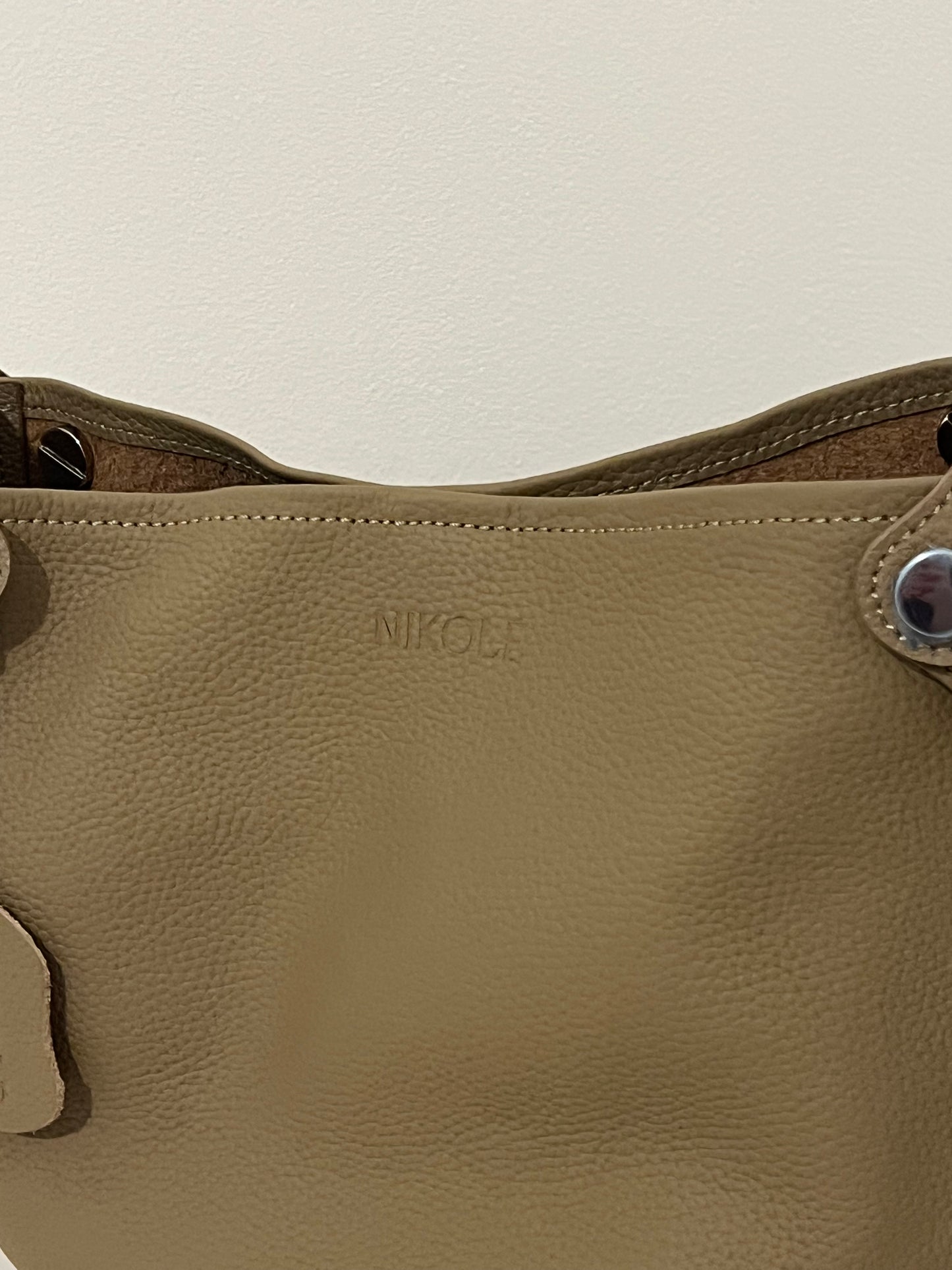 Bucket Bag – Natural Leather – Warm Caramel