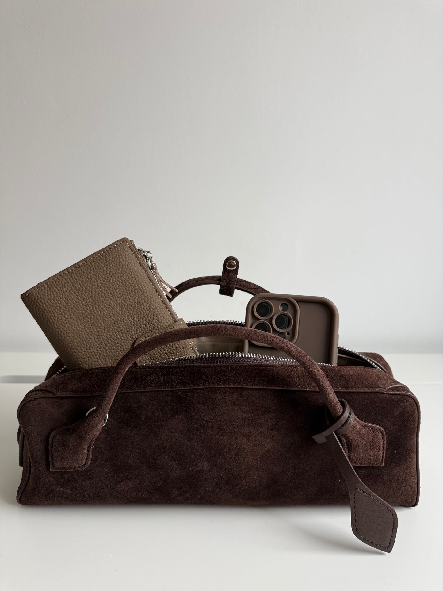 LENA – Deep Cacao Suede