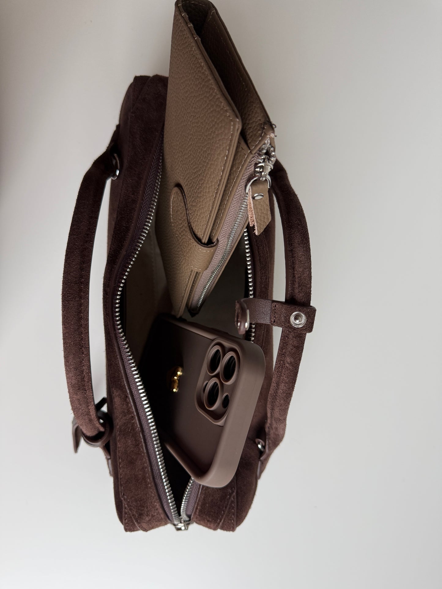 LENA – Deep Cacao Suede