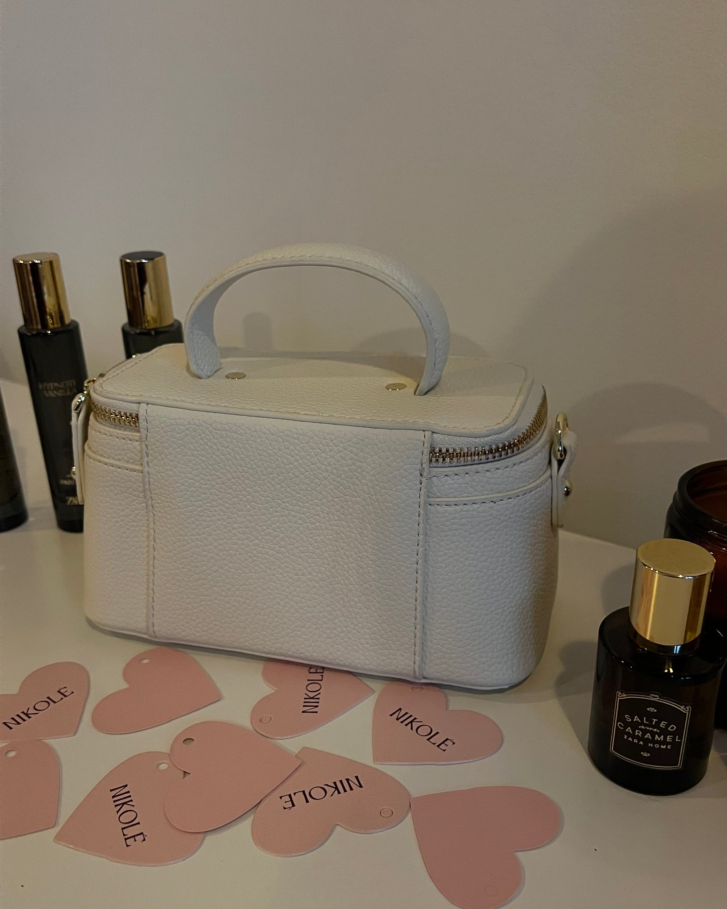 Lana – Elegant Premium Leather Bag (Ivory)