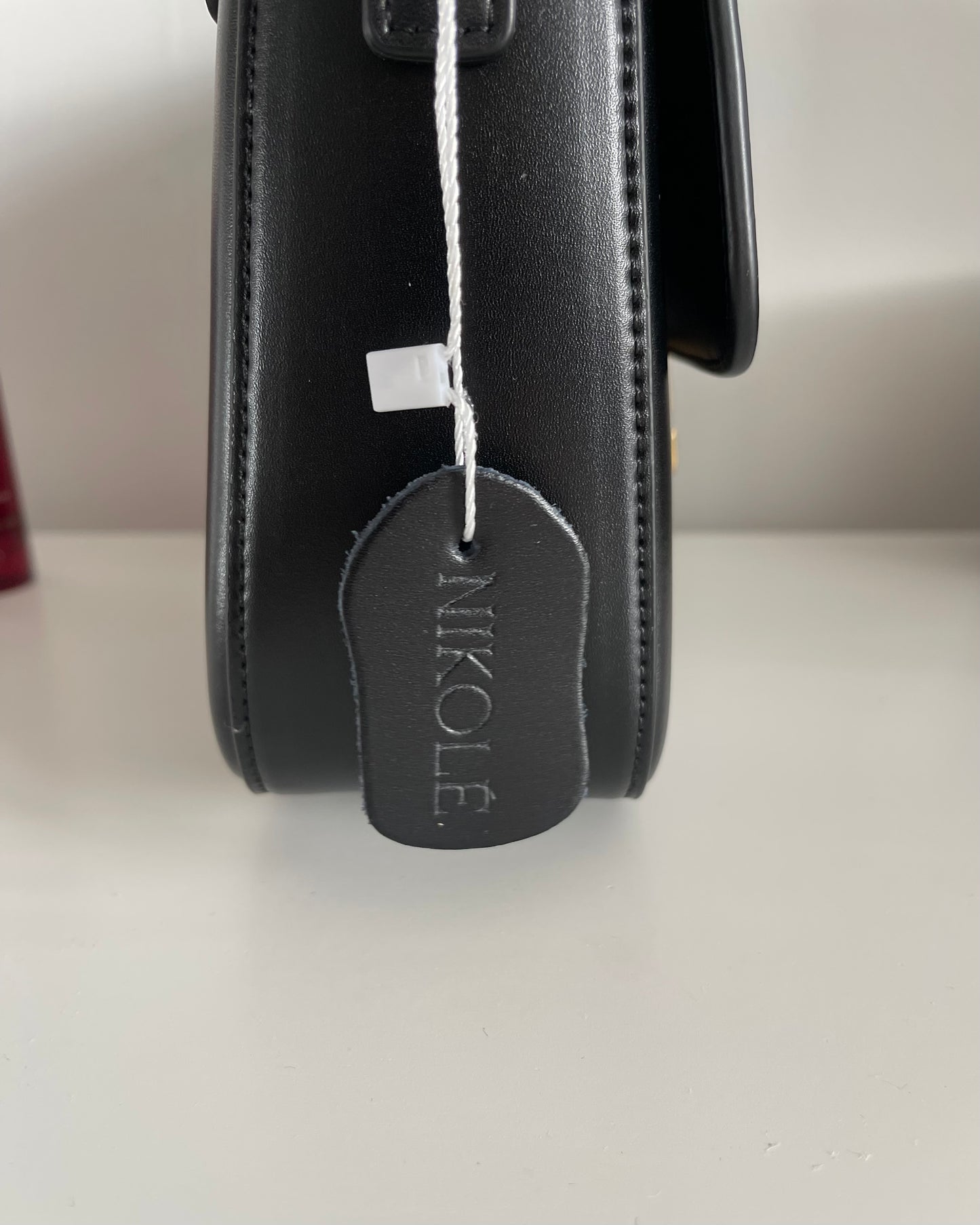 NIKOLÉ Polly Black – Luxury Leather Handbag