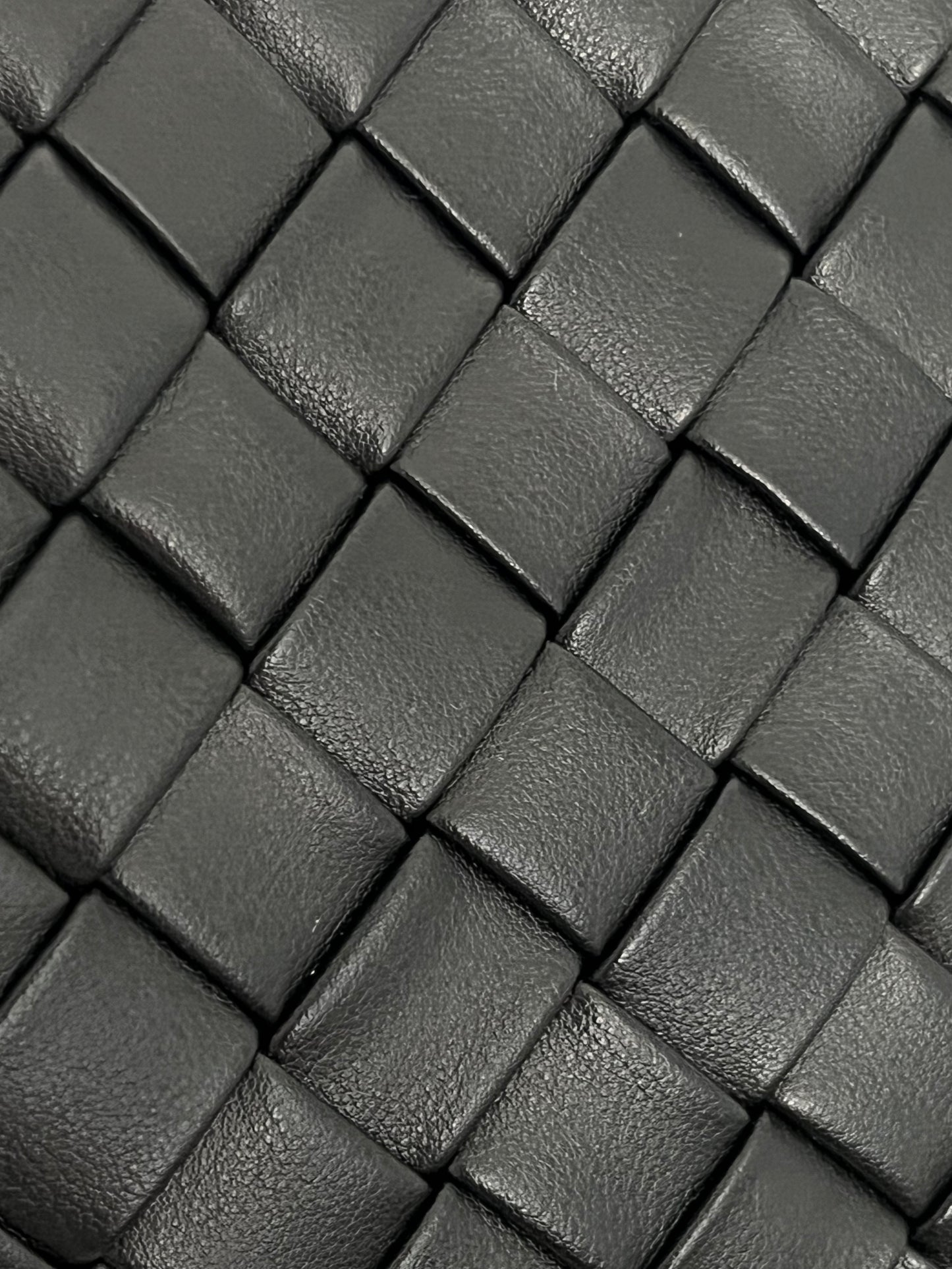 EVA Black Woven Leather Bag – Luxury Shoulder, Clutch & Crossbody