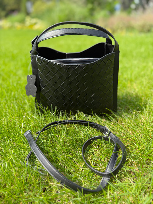 NIKOLÈ Kate Bag – Black | Genuine Leather Handbag