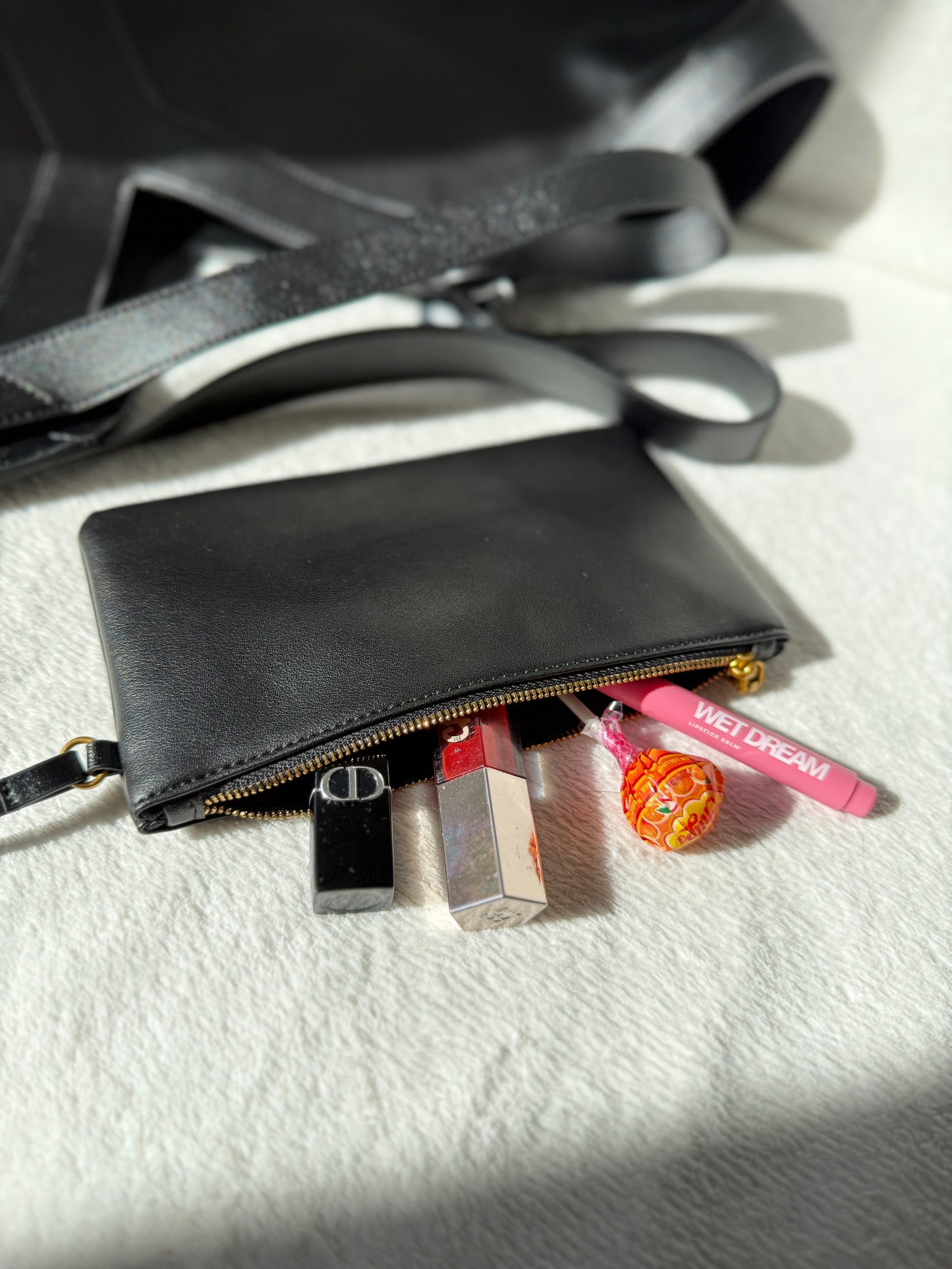 NIKOLÈ V-Luxe Tote – Large Genuine Leather Bag for 15” Laptop, Work & Everyday