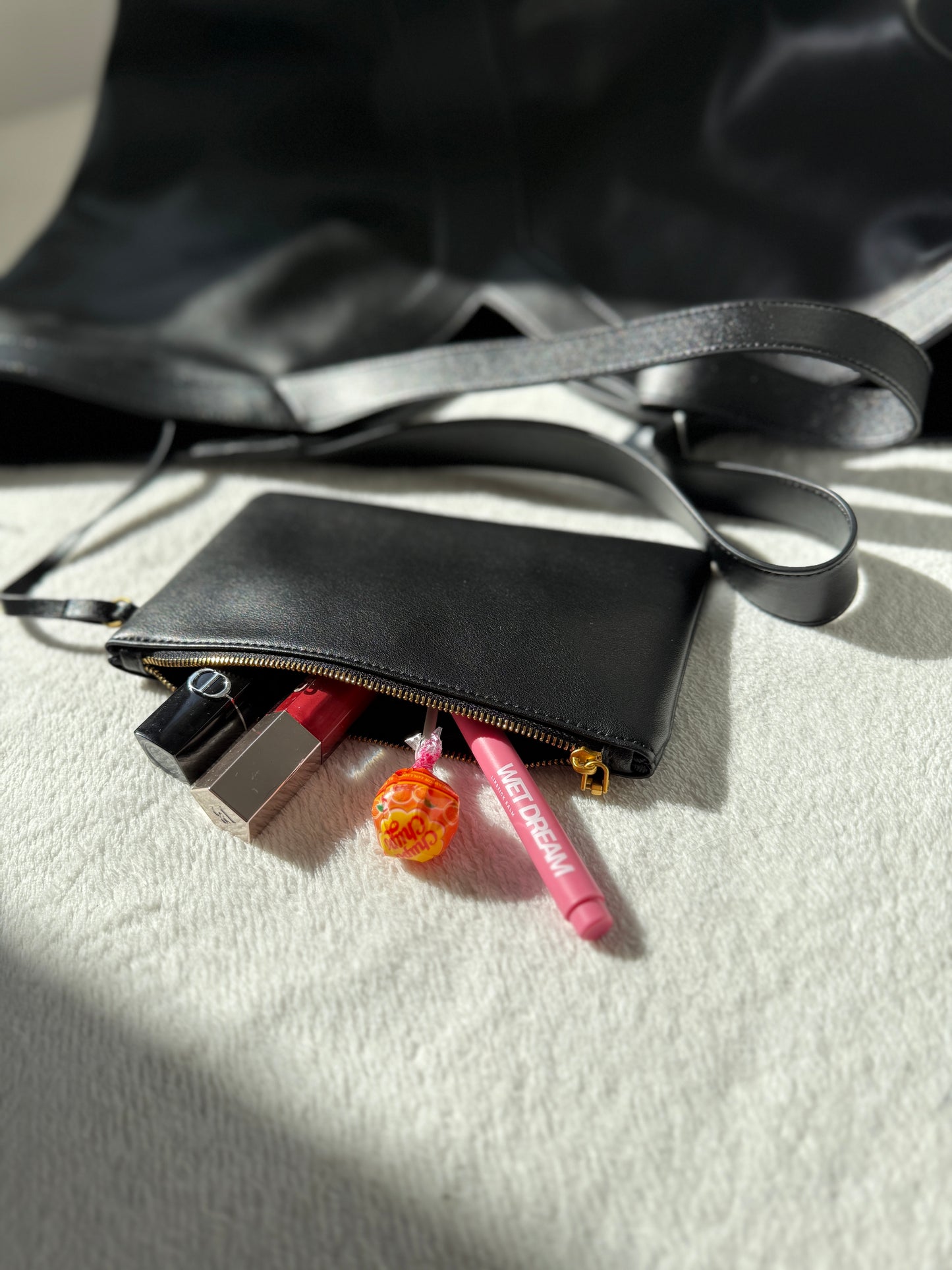 NIKOLÈ V-Luxe Tote – Large Genuine Leather Bag for 15” Laptop, Work & Everyday