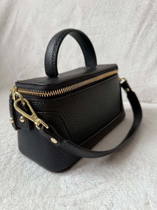 Lana – Elegant Premium Leather Bag (Black)