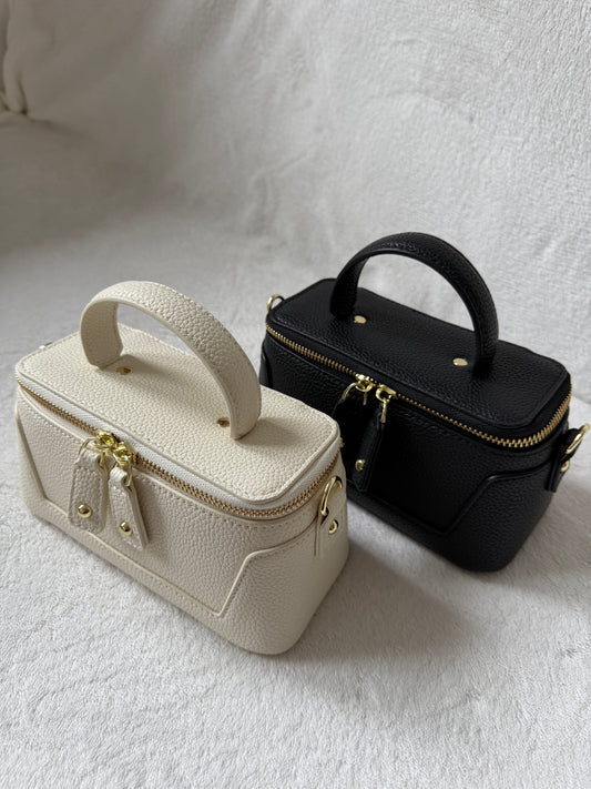 Lana – Elegant Premium Leather Bag (Ivory)
