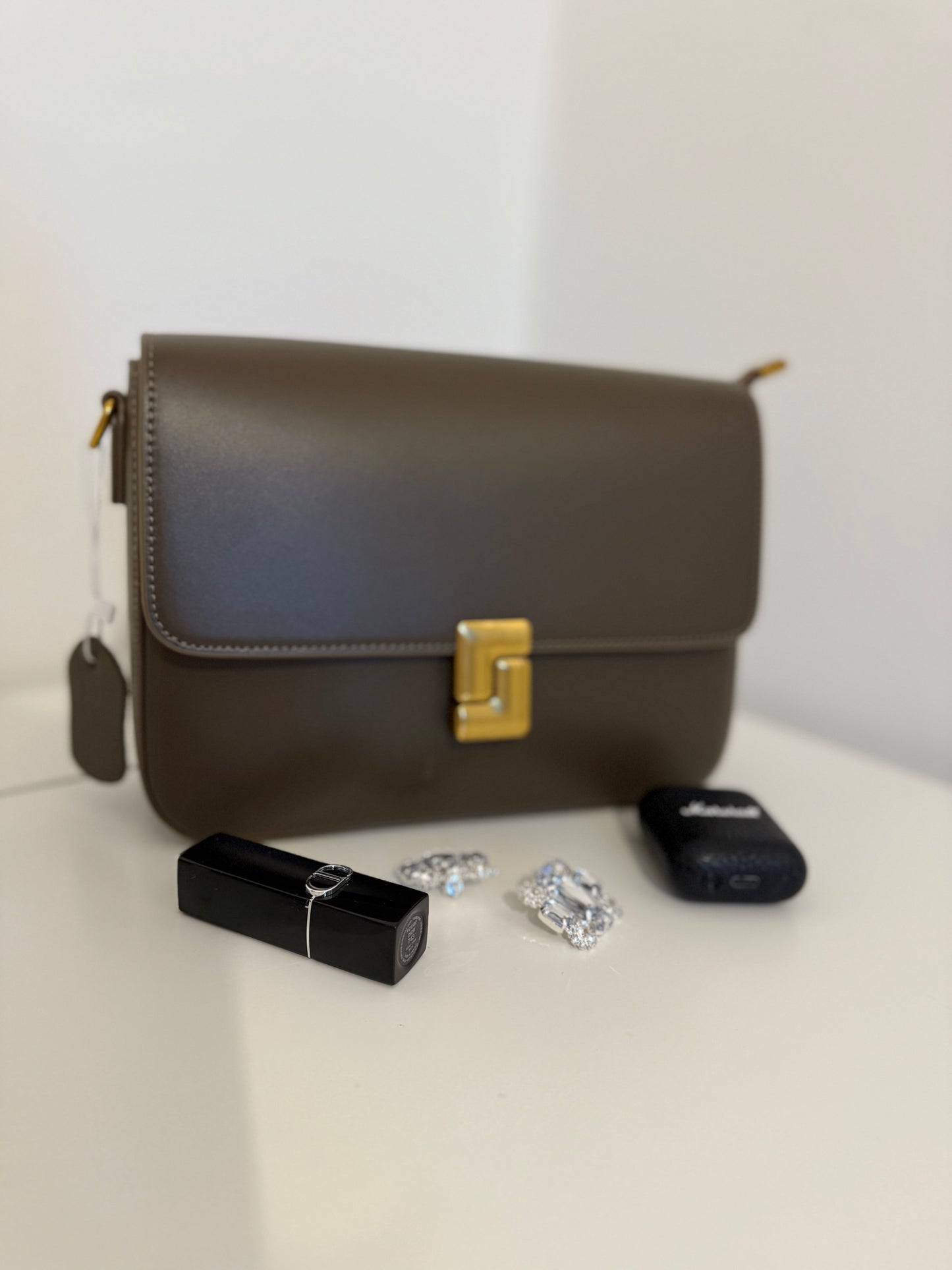 NIKOLÉ Polly Choco – Luxury Leather Handbag