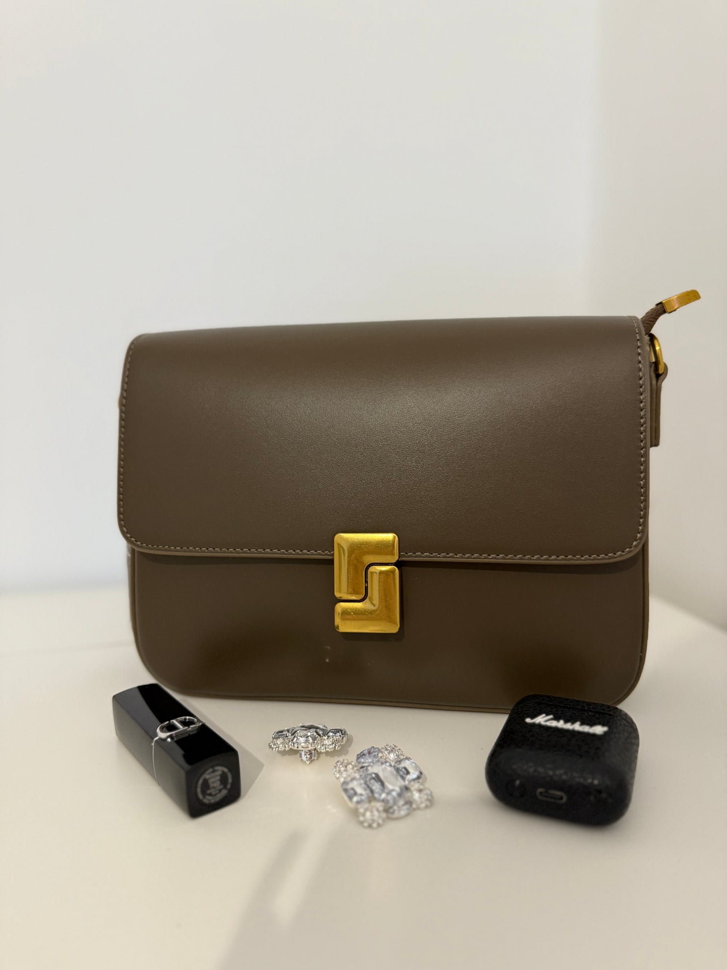 NIKOLÉ Polly Choco – Luxury Leather Handbag